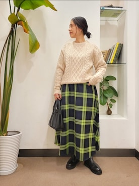 「URBAN RESEARCH DOORS」｜浪口　絵美さん（レディース・164cm）の秋コーディネート