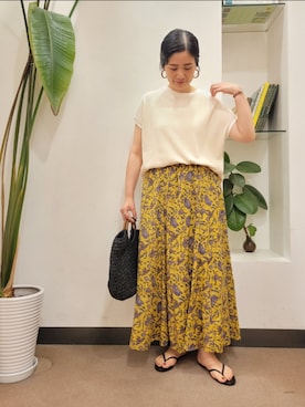 浪口 絵美さん(レディース・164cm)の夏コーディネート
