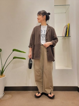 浪口　絵美さん（レディース・164cm）の春コーディネート
