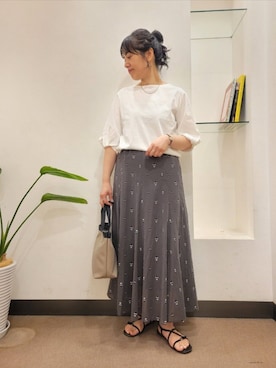 浪口　絵美さん（レディース・164cm）の春コーディネート