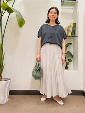 浪口　絵美さん（レディース・164cm）の春コーディネート