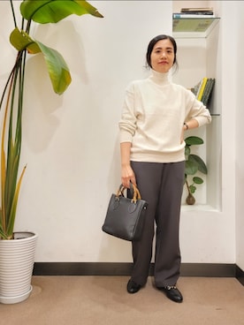 浪口 絵美さん(レディース・164cm)の秋コーディネート