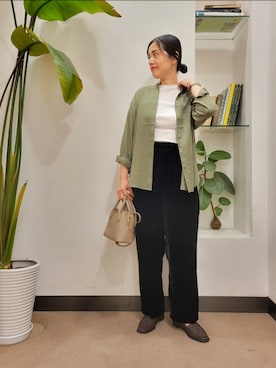 浪口　絵美さん（レディース・164cm）の秋コーディネート