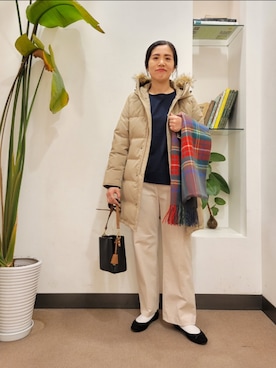 浪口　絵美さん（レディース・164cm）の冬コーディネート