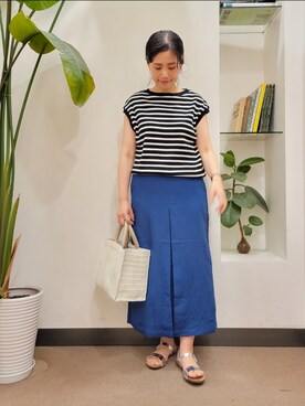 浪口 絵美さん(レディース・164cm)の春コーディネート