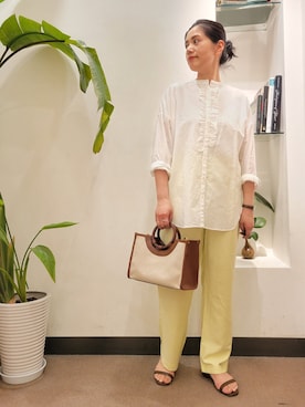 浪口　絵美さん（レディース・164cm）の夏コーディネート