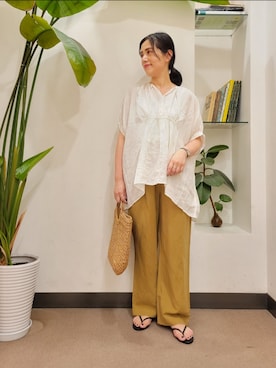 浪口 絵美さん(レディース・164cm)の夏コーディネート