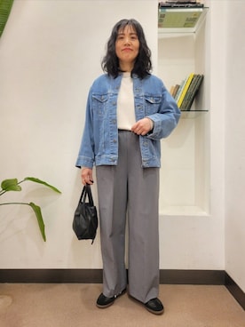 浪口 絵美さん(レディース・164cm)の冬コーディネート