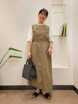 「FORK&SPOON（フォークアンドスプーン）のアイテム」を使った、浪口　絵美さん（レディース・164cm）の春コーディネート