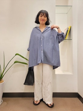 浪口 絵美さん(レディース・164cm)の夏コーディネート