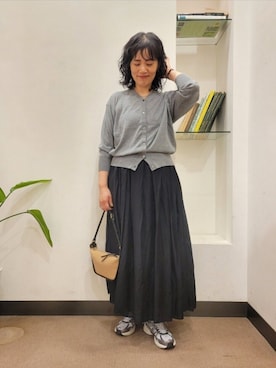 「MARCO BIANCHINI（マルコビアンチーニ）のアイテム」を使った、浪口　絵美さん（レディース・164cm）の夏コーディネート