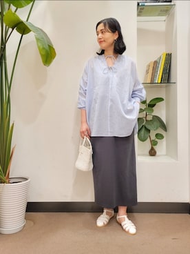 浪口 絵美さん(レディース・164cm)の春コーディネート