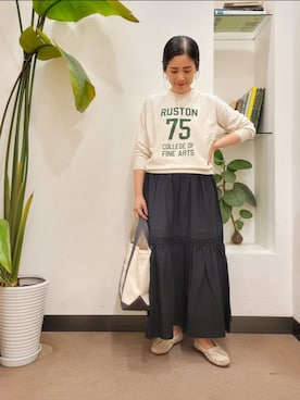 浪口　絵美さん（レディース・164cm）の秋コーディネート