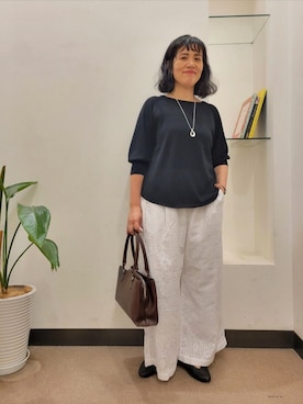 浪口　絵美さん（レディース・164cm）の夏コーディネート