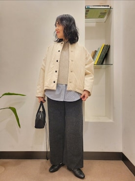 「URBAN RESEARCH DOORS WOMENS」｜浪口　絵美さん（レディース・164cm）の秋コーディネート