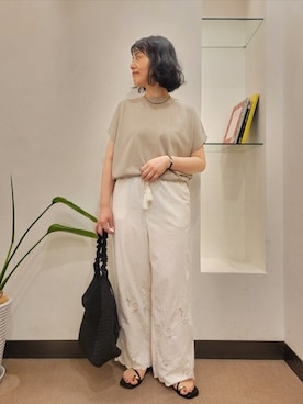 浪口　絵美さん（レディース・164cm）の夏コーディネート