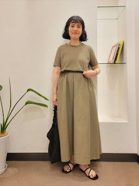 浪口　絵美さん（レディース・164cm）の夏コーディネート