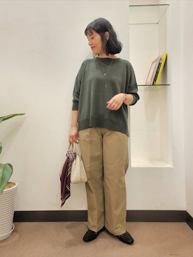 浪口　絵美さん（レディース・164cm）の秋コーディネート