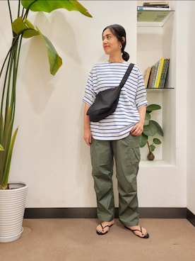 浪口　絵美さん（レディース・164cm）の夏コーディネート