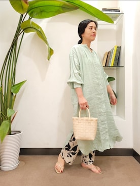 浪口 絵美さん(レディース・164cm)の夏コーディネート