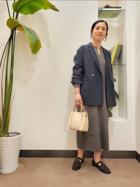 「URBAN RESEARCH DOORS」｜浪口　絵美さん（レディース・164cm）の秋コーディネート