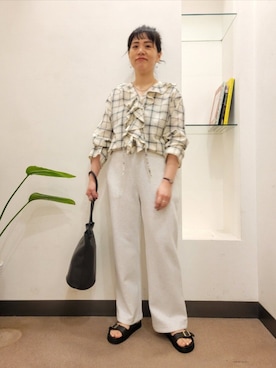 浪口 絵美さん(レディース・164cm)の春コーディネート