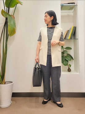 浪口 絵美さん(レディース・164cm)の春コーディネート