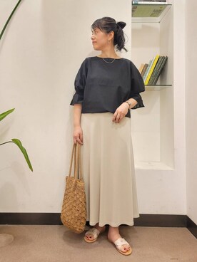 浪口 絵美さん(レディース・164cm)の夏コーディネート