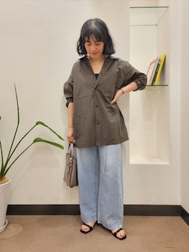 浪口　絵美さん（レディース・164cm）の夏コーディネート