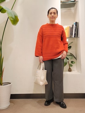 浪口 絵美さん(レディース・164cm)の冬コーディネート