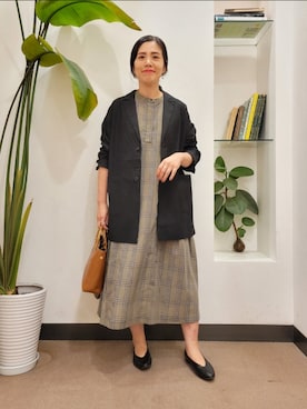 浪口　絵美さん（レディース・164cm）の秋コーディネート