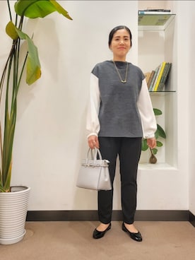 浪口　絵美さん（レディース・164cm）の冬コーディネート