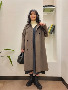 浪口　絵美さん（レディース・164cm）の冬コーディネート