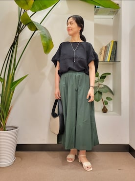 浪口 絵美さん(レディース・164cm)の夏コーディネート