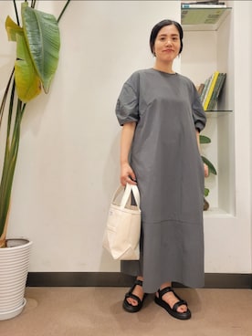 「RODE SKO」｜「アイテム（サンダル）」を使った、emiinamiiさん（レディース・164cm）の夏コーディネート