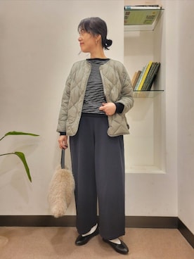 「URBAN RESEARCH DOORS WOMENS」｜浪口　絵美さん（レディース・164cm）の秋コーディネート