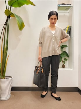 「URBAN RESEARCH DOORS」｜浪口　絵美さん（レディース・164cm）の秋コーディネート