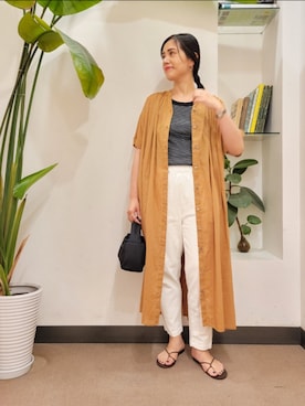 浪口　絵美さん（レディース・164cm）の夏コーディネート