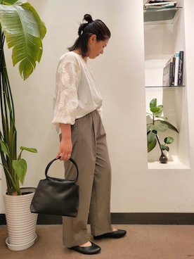 浪口　絵美さん（レディース・164cm）の夏コーディネート