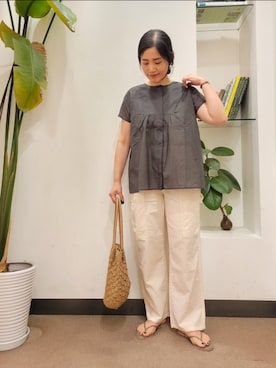 浪口 絵美さん(レディース・164cm)の夏コーディネート