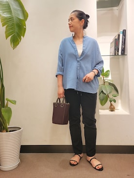 浪口 絵美さん(レディース・164cm)の夏コーディネート