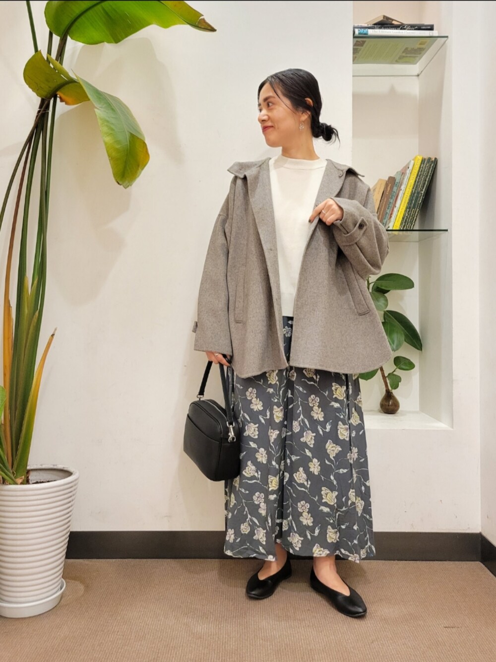 かぐれ　ウールフードショートコート 楽天市場】ウールフードショートコート／かぐれ（kagure