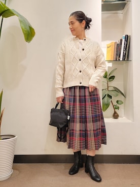 浪口　絵美さん（レディース・164cm）の冬コーディネート