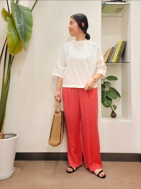 浪口　絵美さん（レディース・164cm）の夏コーディネート