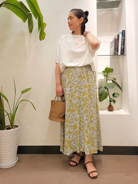 浪口 絵美さん(レディース・164cm)の夏コーディネート