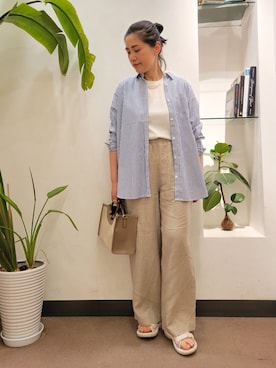 浪口　絵美さん（レディース・164cm）の夏コーディネート