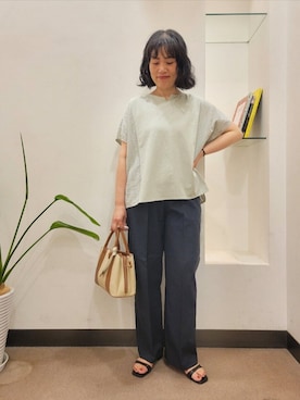 浪口 絵美さん(レディース・164cm)の夏コーディネート