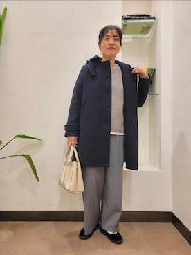 「アイテム（その他シューズ）」を使った、浪口　絵美さん（レディース・164cm）の冬コーディネート