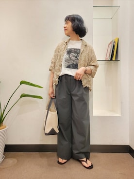 浪口 絵美さん(レディース・164cm)の春コーディネート