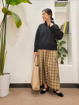 浪口　絵美さん（レディース・164cm）の秋コーディネート